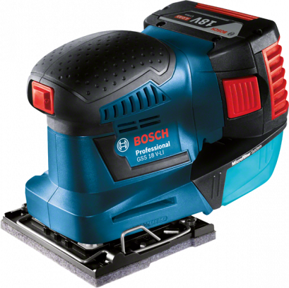 BOSCH GSS 18V-Li (SOLO) เครื่องขัดกระดาษทรายไร้สาย 18 โวลต์ (ตัวเปล่า)