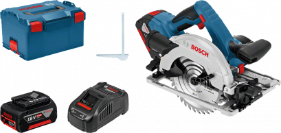 BOSCH GKS 18V-57 G เลื่อยวงเดือนไร้สาย 18V ครบชุดพร้อมใช้งาน
