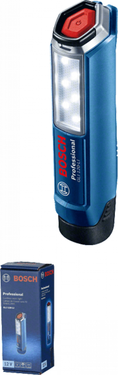 BOSCH GLI 120 V-LI (SOLO) ไฟฉายไร้สาย 12 โวลต์ (ตัวเปล่า)