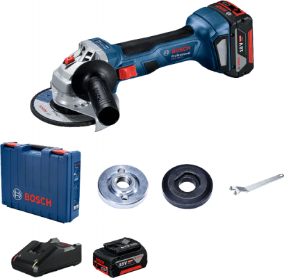 BOSCH GWS 180-LI เครื่องเจียรไฟฟ้าไร้สาย 4นิ้ว 18V