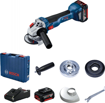BOSCH GWS 18V-10 เครื่องเจียร์ไฟฟ้าไร้สาย 4 นิ้ว 18 โวลต์