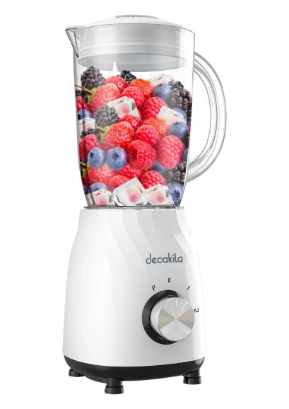 DECAKILA KEJB013W เครื่องปั่นน้ำผลไม้ 2 ระดับ 350 วัตต์