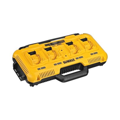 DEWALT แท่นชาร์จแบตเตอรี่ 4 ช่อง 12/20V Max (ชาร์จเร็ว) รุ่น DCB104-QW