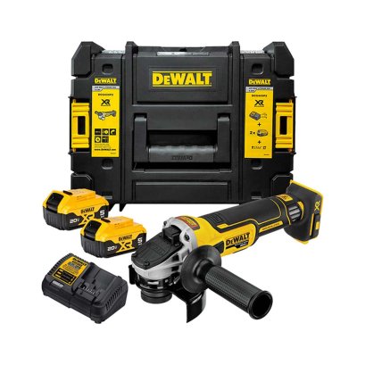DEWALT เครื่องเจียร์ไร้สาย 4 นิ้ว 20 โวลต์ รุ่น DCG405