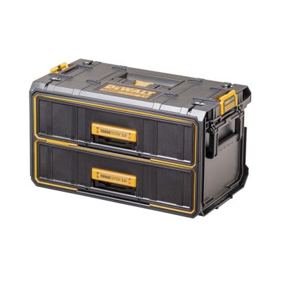 DEWALT กล่องเครื่องมือ 2 ลิ้นชัก Tough System 2.0 รุ่น DWST83529-1