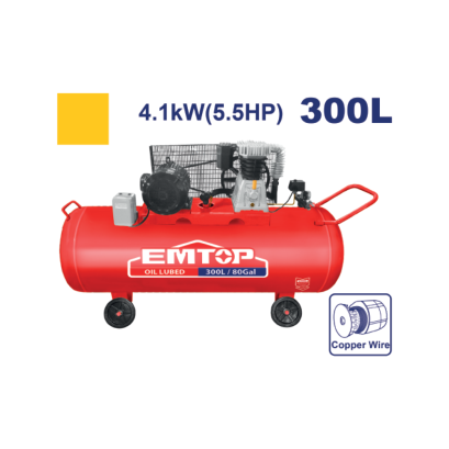 EMTOP ปั๊มลม 300 ลิตร 5.5 HP รุ่น EACPB50303