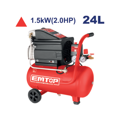 EMTOP ปั๊มลมโรตารี่ 24 ลิตร 2.0 HP รุ่น EACPD20241