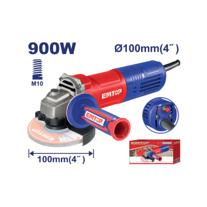 EMTOP เครื่องเจียร์ไฟฟ้า 4" 900W รุ่น EAGR09042