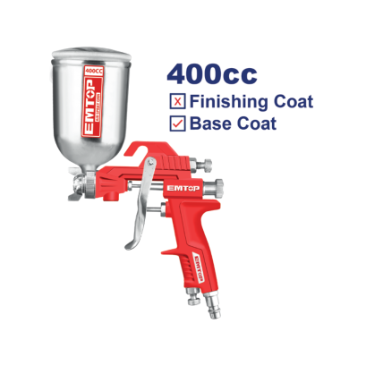 EMTOP กาพ่นสีบน 400CC (Base Coat) รุ่น EASG04012