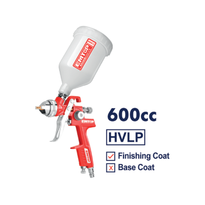 EMTOP กาพ่นสีบน 600CC (Finishing Coat) รุ่น EASG06001