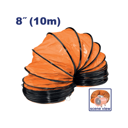 EMTOP ท่อลมผ้าใบ ขนาด 8 นิ้ว รุ่น EBPP1A08