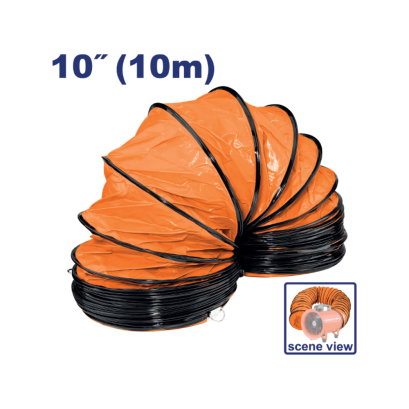 EMTOP ท่อลมผ้าใบ ขนาด 10 นิ้ว รุ่น EBPP1A10
