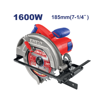 EMTOP เลื่อยวงเดือน 185mm (7-1/4") 1600 วัตต์ รุ่น ECSW1853