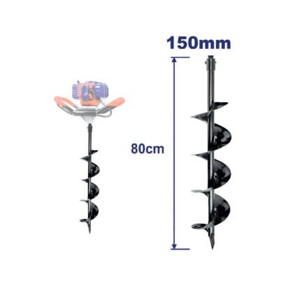 EMTOP ดอกเจาะดิน &Oslash;150มม. x 80ซม. รุ่น EEAR5211-2