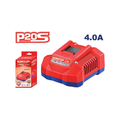 EMTOP แท่นชาร์จแบตเตอรี่แบบเร็ว กระแสชาร์จ 4A รุ่น EFCR20411