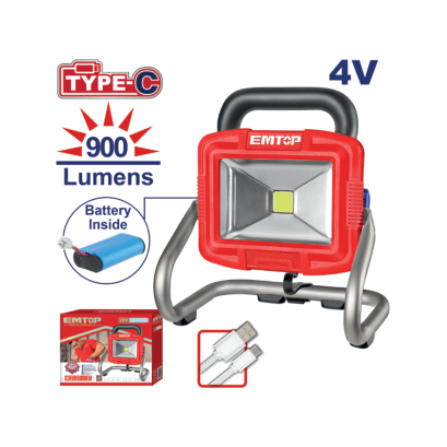 EMTOP โคมไฟสปอร์ตไลท์ TYPE-C 900 ลูเมน รุ่น ELWL4415
