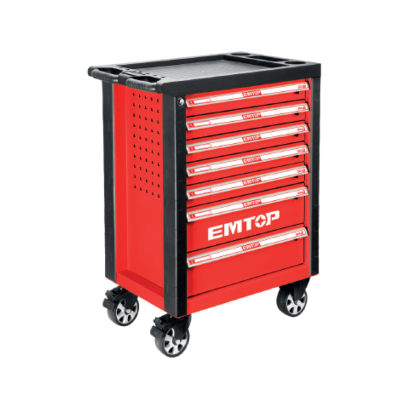 EMTOP ตู้เครื่องมือช่าง 7 ชั้น มีล้อลาก รุ่น ETCS0702 (ตู้เปล่า)