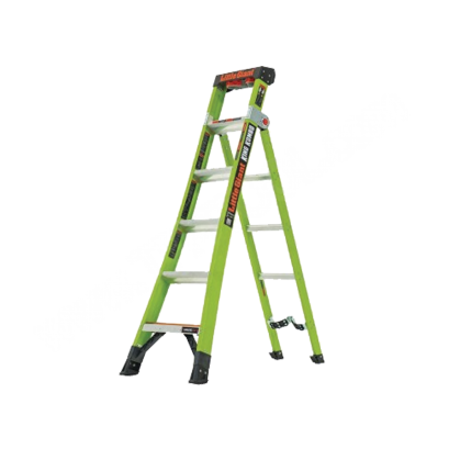 LITTLE GIANT LTGA01-08 บันไดไฟเบอร์กลาส 6 Step ปรับทรงได้