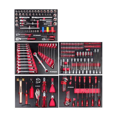 FIXMAN ชุดถาดเครื่องมือช่างอเนกประสงค์ 225 ชิ้น รุ่น F1 ET02