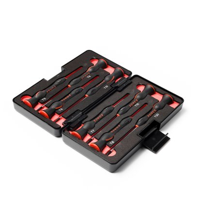 FORCE ชุดไขควงจีบด้ามเรียว 8 ชิ้น T5 ถึง T20 รุ่น 2088A