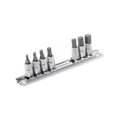 FORCE ชุดลูกบล็อกเดือยโผล่ 1/4นิ้ว (6เหลี่ยม) 7ชิ้น รุ่น 2073