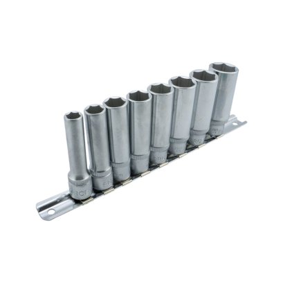 FORCE ชุดลูกบล็อกยาว 3/8นิ้ว (หกเหลี่ยม) 8 ชิ้น รุ่น 3082S