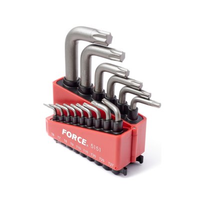 FORCE ชุดประแจหัวจีบ 15 ชิ้น T6-T60 รุ่น 5151
