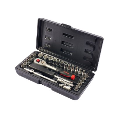 FORCE ชุดลูกบล็อก ขนาด 1/4 นิ้ว 6 เหลี่ยม 29 ชิ้น รุ่น 2292