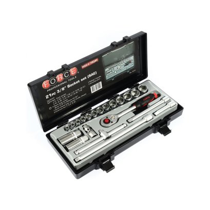 FORCE ชุดลูกบล็อก ขนาด 3/8 นิ้ว 21 ชิ้น รุ่น 3212