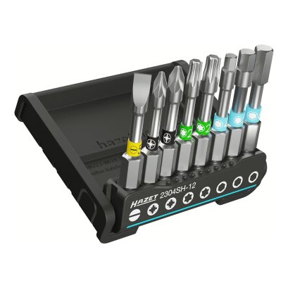 HAZET ชุดดอกไขควง SmartHolder 8 ชิ้น/ชุด รุ่น 2304SH-12