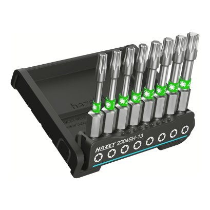 HAZET ชุดดอกไขควง SmartHolder 8 ชิ้น/ชุด รุ่น 2304SH-13