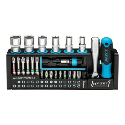 HAZET ชุดเครื่องมือ 39 ชิ้น SmartHolder รุ่น 2300SH-1