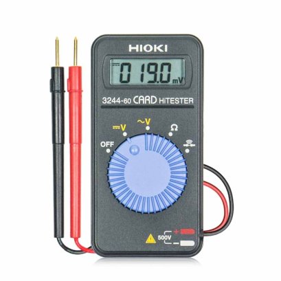 HIOKI 3244-60 ดิจิตอลมัลติมิเตอร์แบบพกพา (AC/DC 500V)