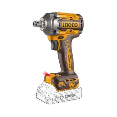 INGCO ไขควงกระแทก &amp; บล็อค 2IN1 20 โวลต์ ขนาด 1/2 นิ้ว รุ่น CIWLI20236
