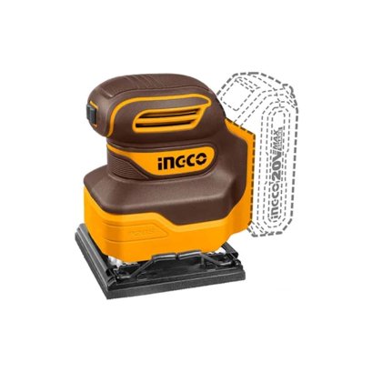 INGCO เครื่องขัดกระดาษทรายเหลี่ยมไร้สาย รุ่น CSHSLI20141