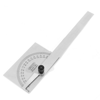 INSIZE โปรแทรคเตอร์ (ฉากวัดองศา) 0-180 องศา รุ่น 4781-85A