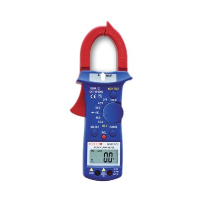 KEPLER แคล้มป์มิเตอร์ดิจิตอล (AC/DC Digital Clamp Meter) รุ่น K3812 CL