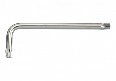 KINGTONY (1127R) ประแจตัวแอล ท็อค ยาว สีขาว มีรู ขนาด T10 ถึง T50
