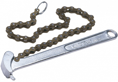 KINGTONY Chain Wrench ประแจถอดไส้หม้อกรอง แบบโซ่ Ø 60~140