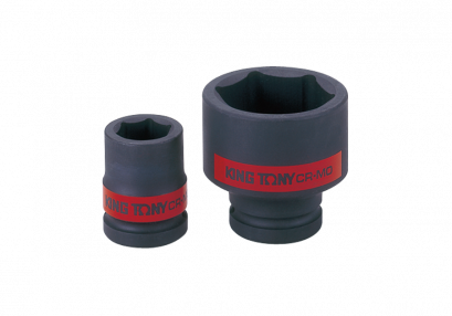 KINGTONY ลูกบล็อกลม สั้น รู 1/2&quot; 6เหลี่ยม (ระบบนิ้ว)