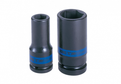 KINGTONY ลูกบล็อกลม ยาว-บาง รู 3/4” 6เหลี่ยม ขนาด 17mm. ถึง 32mm.