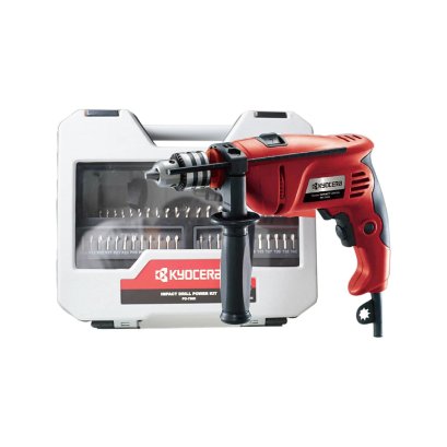 KYOCERA PD-750K สว่านกระแทก 750 วัตต์ พร้อมเครื่องมือ 75 ชิ้น