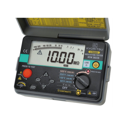 KYORITSU เครื่องทดสอบฉนวนไฟฟ้า (Digital Insulation Testers) รุ่น KEW 3022A