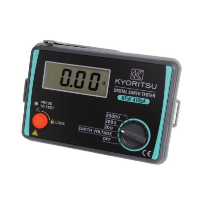 KYORITSU เครื่องทดสอบความต้านทานดิน (3 Wire Digital Earth Testers) รุ่น KEW 4105A