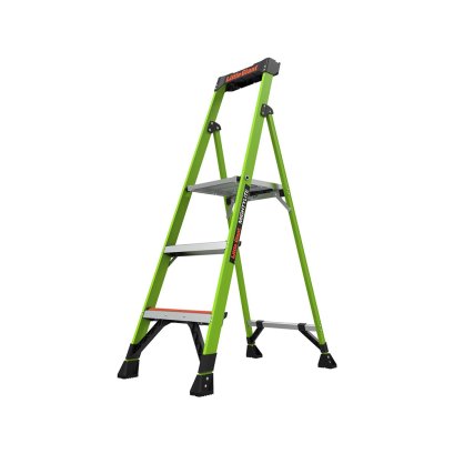 LITTLE GIANT บันไดไฟเบอร์กลาส 3 ขั้น MIGHTYLITE รุ่น 15365-001