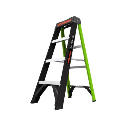 LITTLE GIANT บันไดไฟเบอร์กลาส A-FORCE250 4 ฟุต รุ่น 15764-001