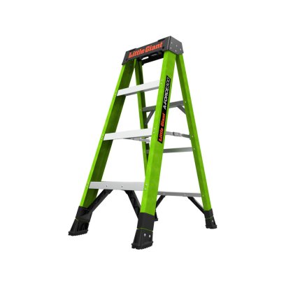 LITTLE GIANT บันไดไฟเบอร์กลาส A-Force300 4 ขั้น รุ่น 15794-001