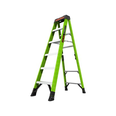 LITTLE GIANT บันไดไฟเบอร์กลาส A-Force300 6 ขั้น รุ่น 15796-001