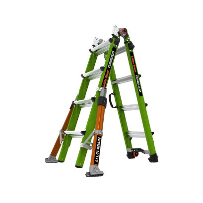 LITTLE GIANT บันไดไฟเบอร์กลาส Conquest 17 ฟุต รุ่น 17107-001