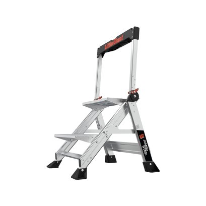 LITTLE GIANT บันไดอลูมิเนียม Jumbo Step 2 ขั้น รุ่น 11902